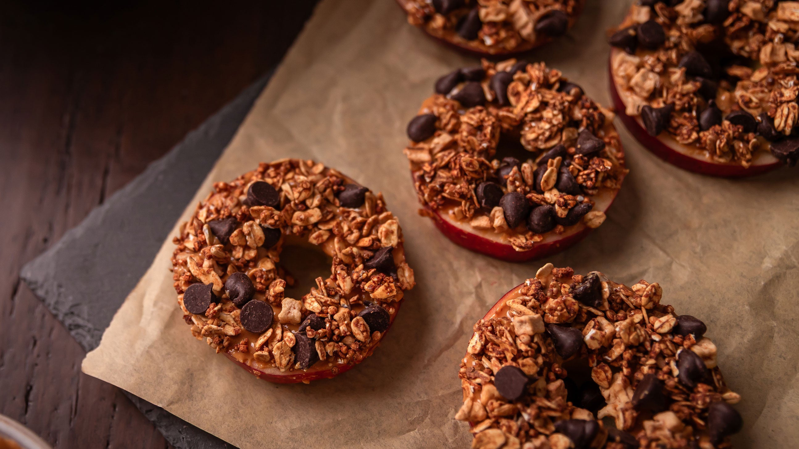 apple donut rings