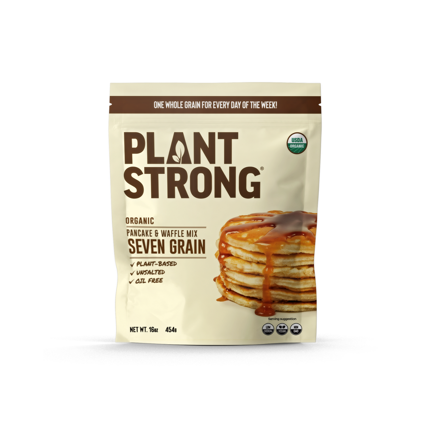 7 Grain Pancake & Waffle Mix - Whole Grain, Organic & Vegan
