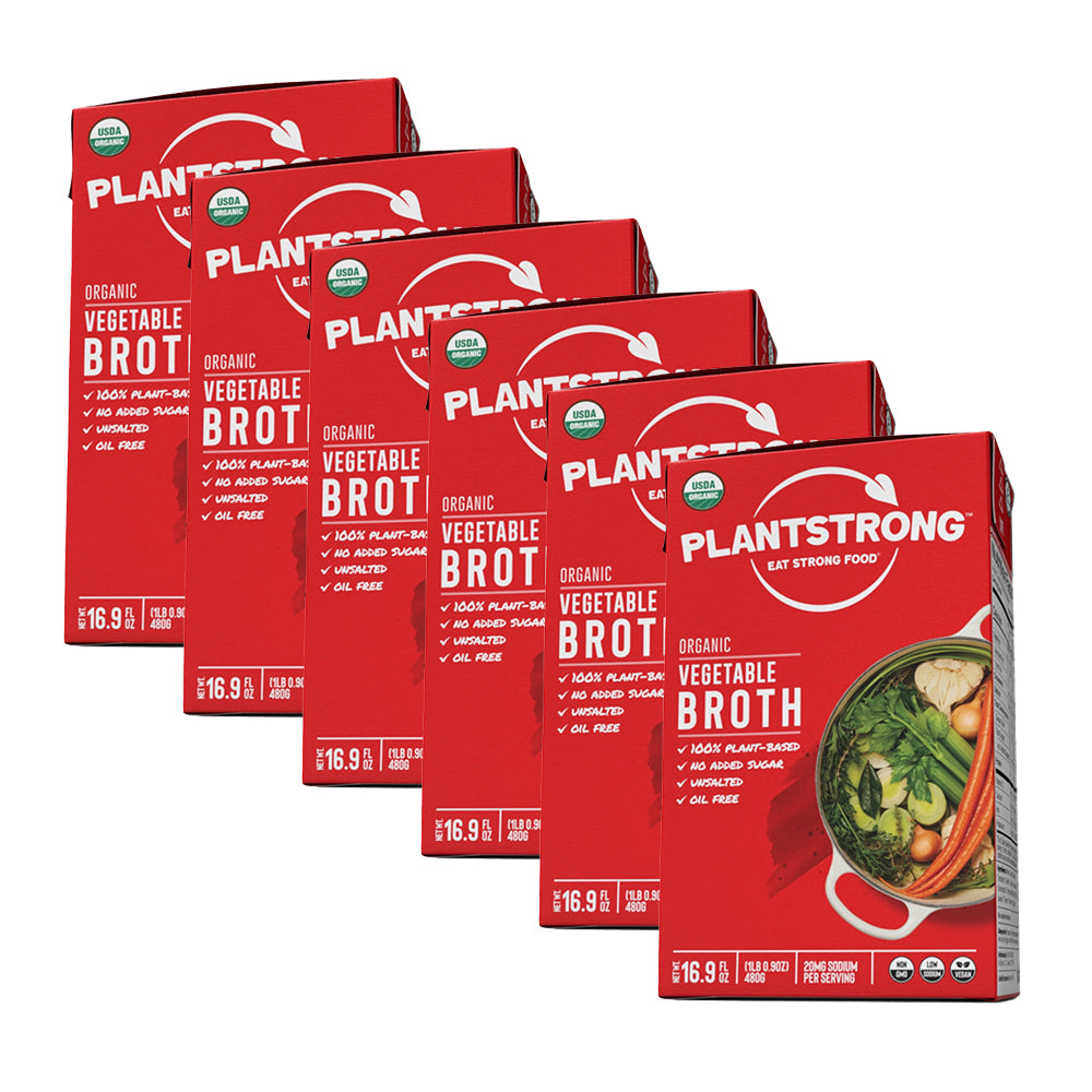 Slow Simmered Vegetable Broth (6 Pack)