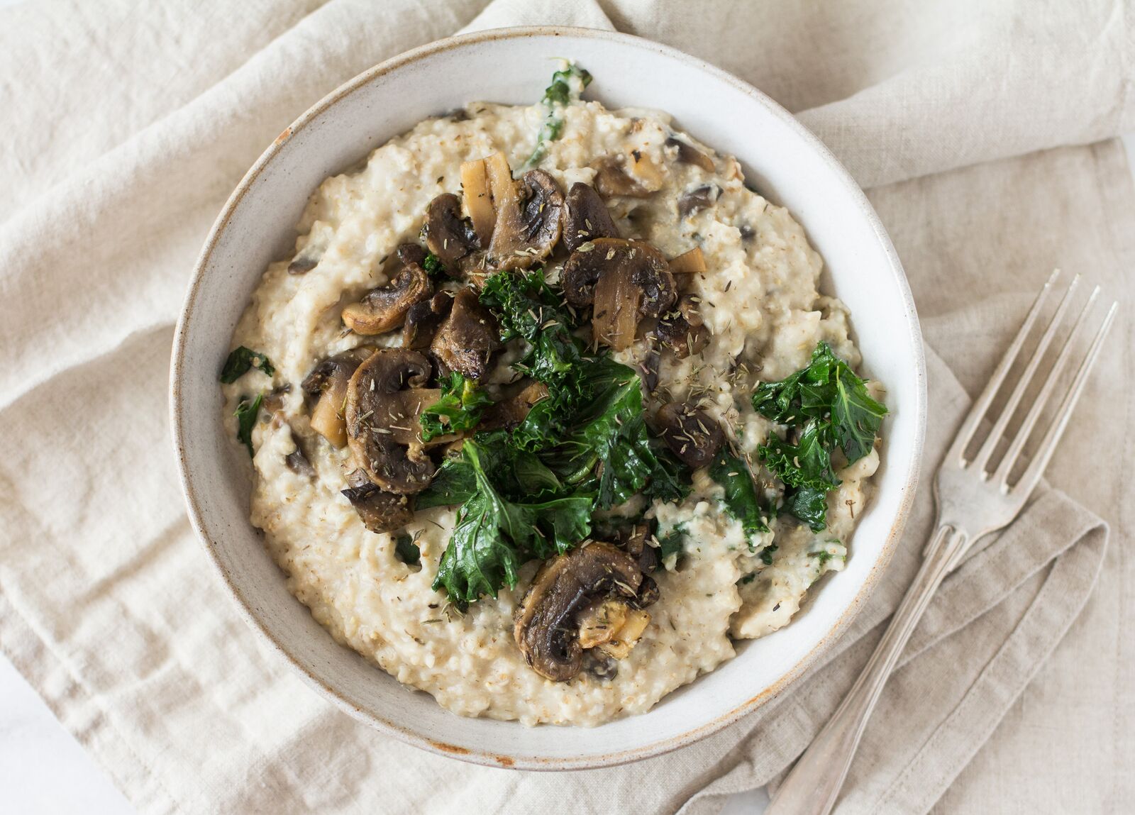Savory Steel Cut Oats