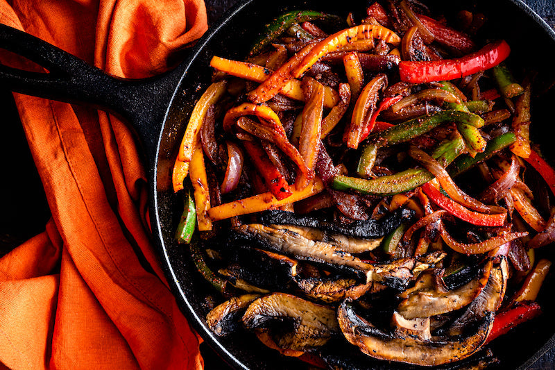 Sheet Pan Mushroom Fajitas