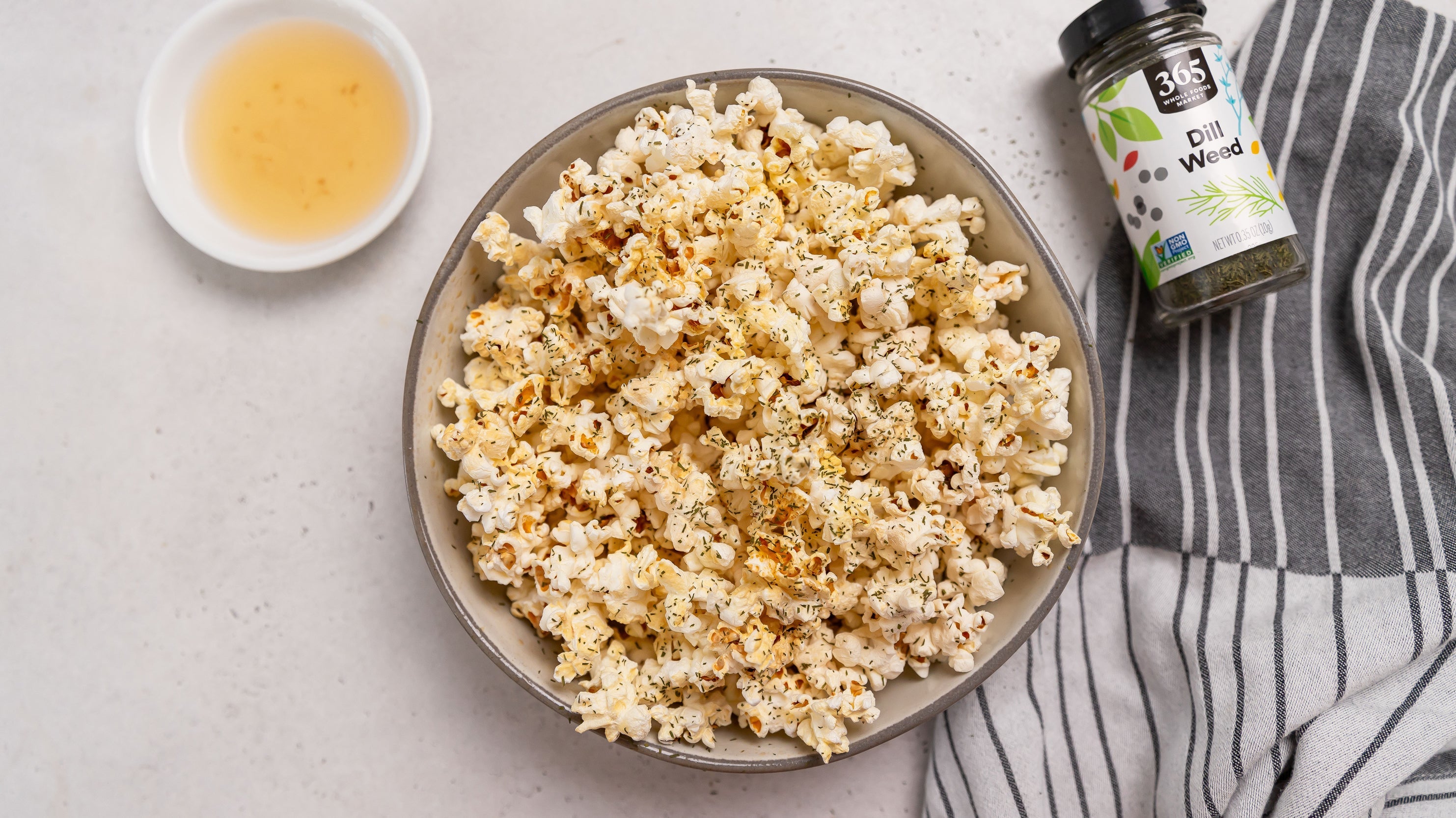 Dill Pickle Popcorn