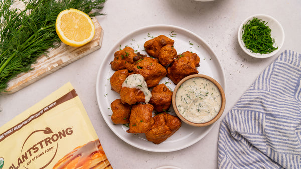 Air Fried Buffalo Cauliflower Wings