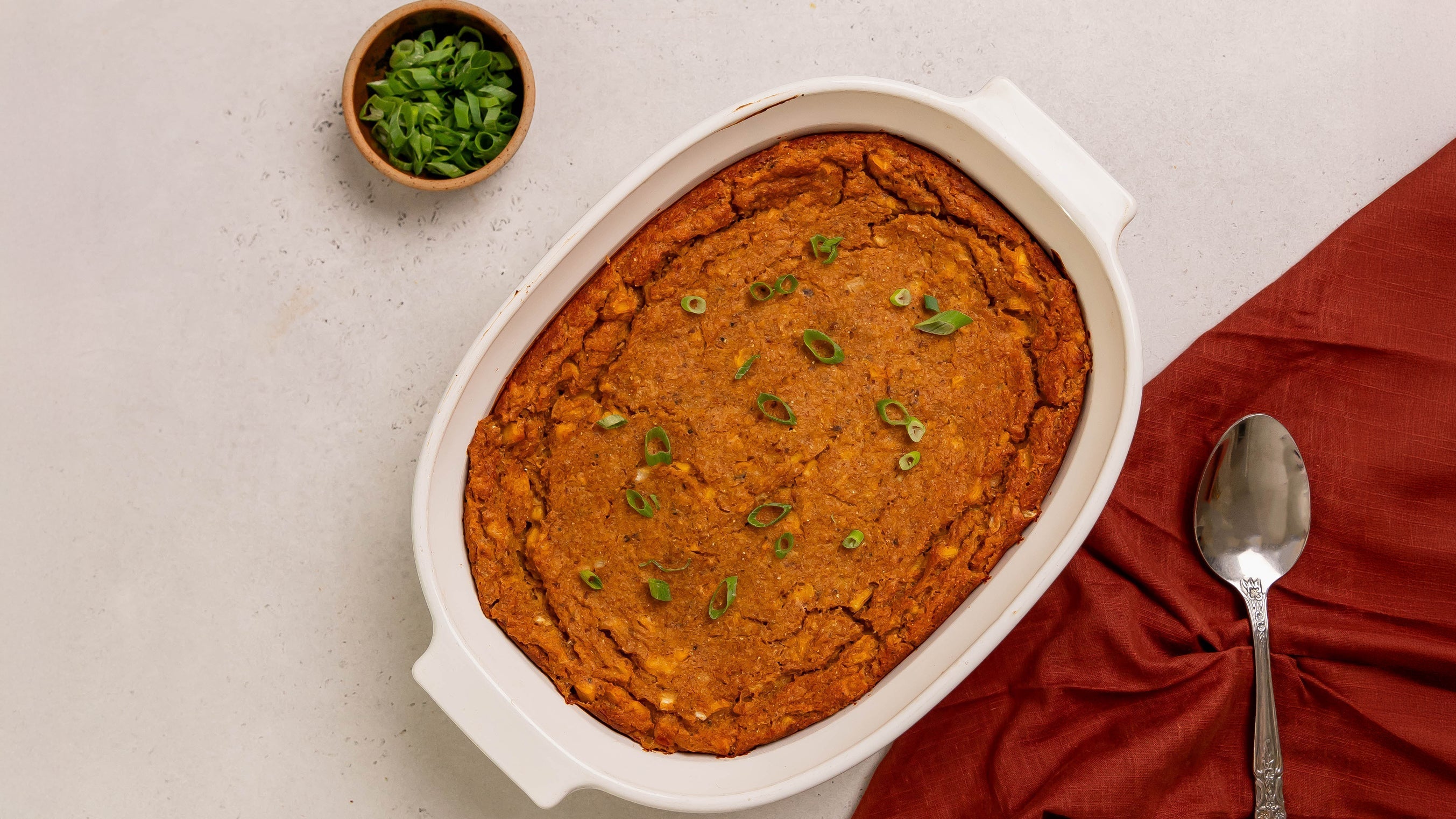 Plant-Based Corn Casserole