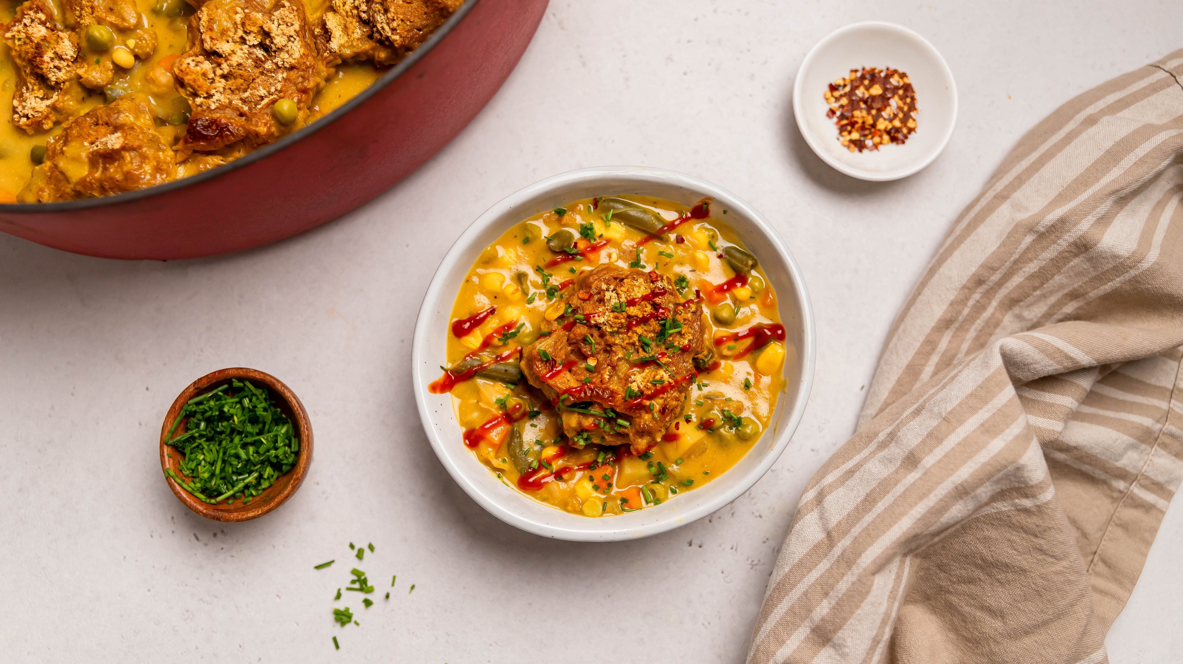 Vegetable Dumpling Stew