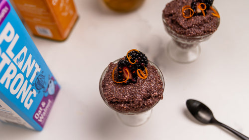 tart cherry chia pudding