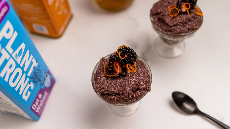 tart cherry chia pudding