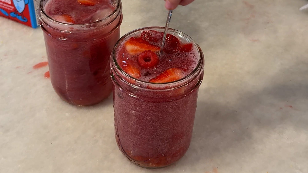 healthy pink drink