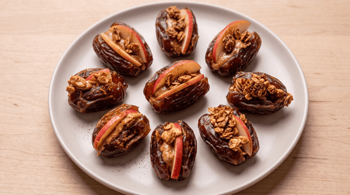 apple pie stuffed dates