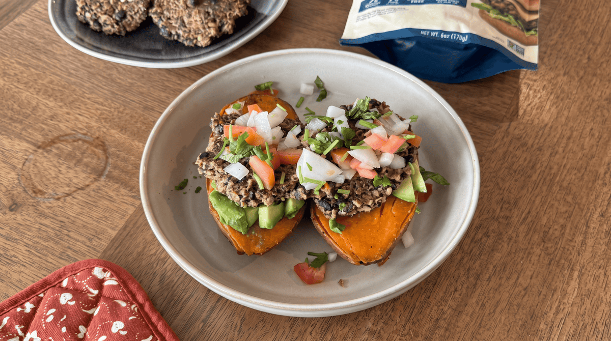 viral stuffed sweet potatoes