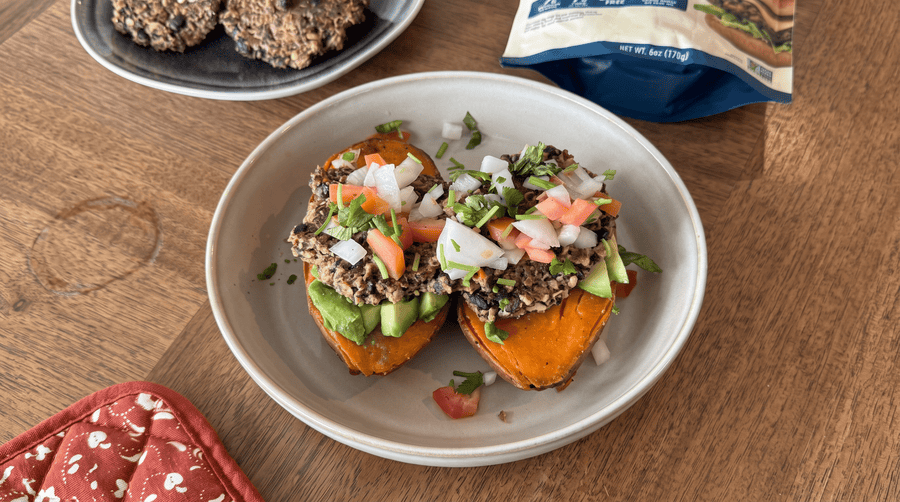 viral stuffed sweet potatoes