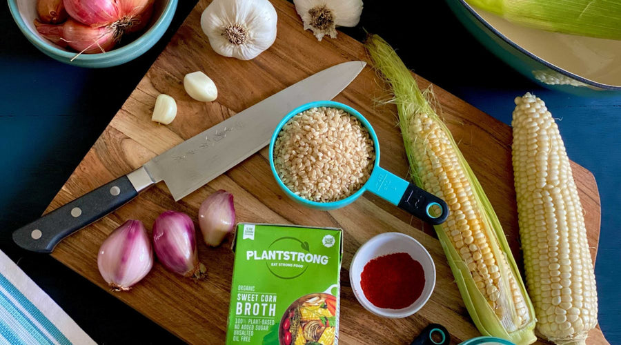 Summer-Kissed Sweet Corn Risotto