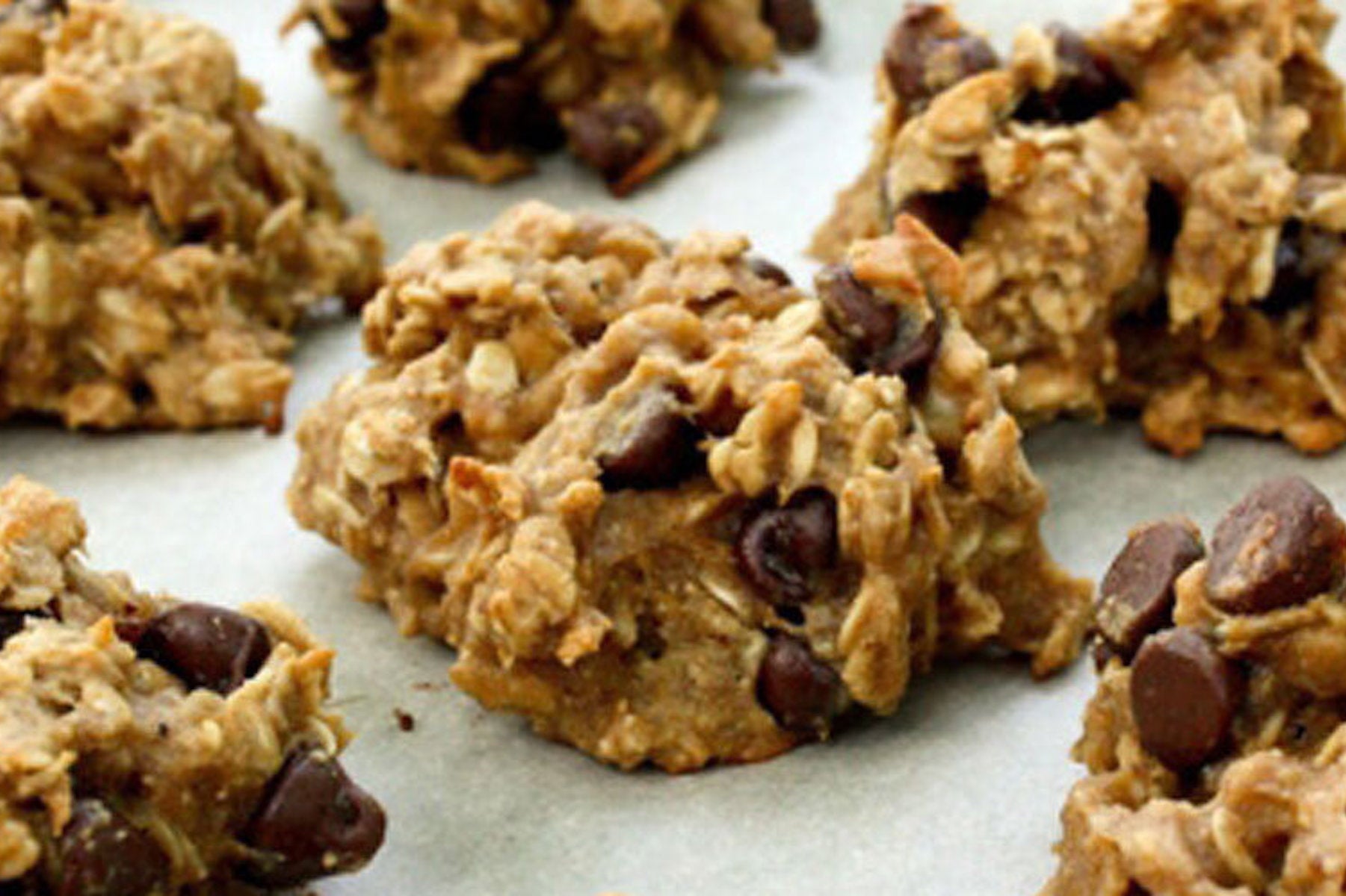Banana Peanut Butter Oatmeal Cookies