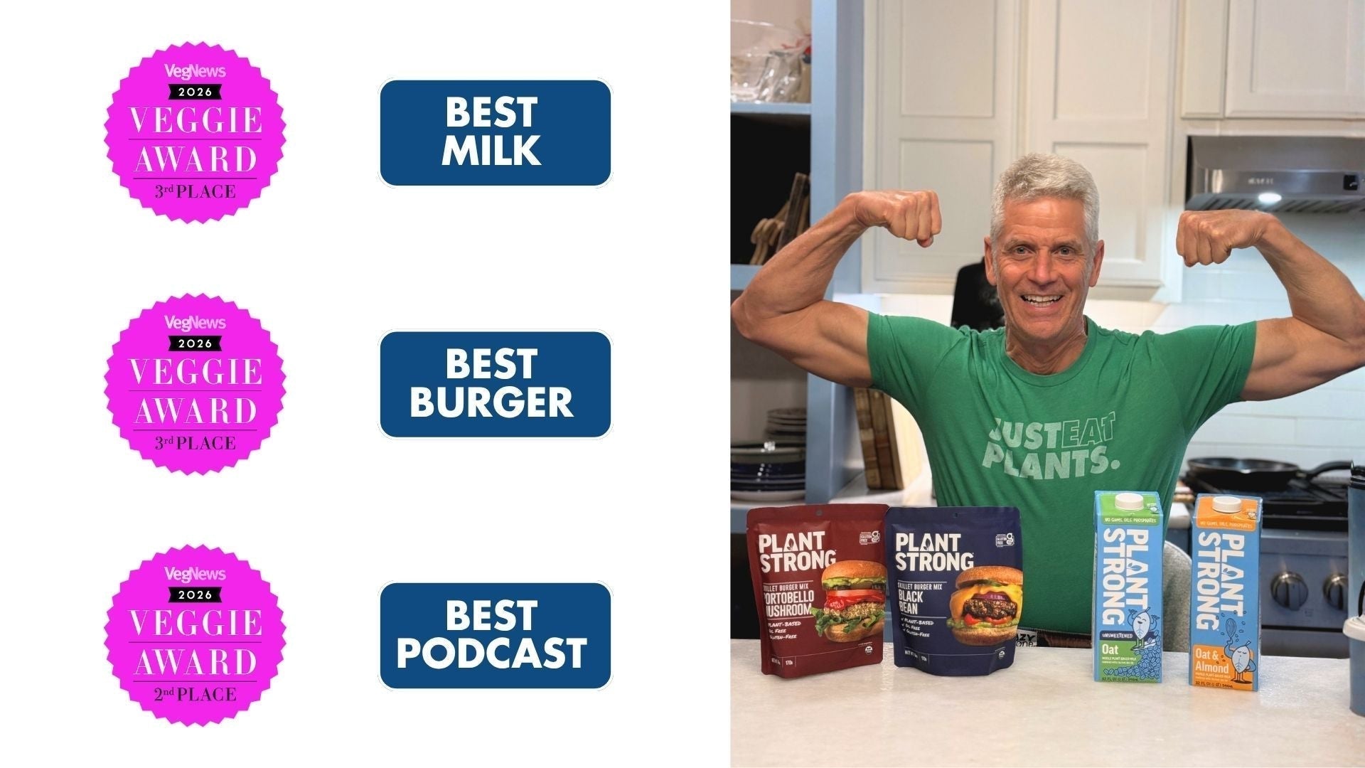Plant Strong Earns Multiple Honors in the 2026 Veggie Awards