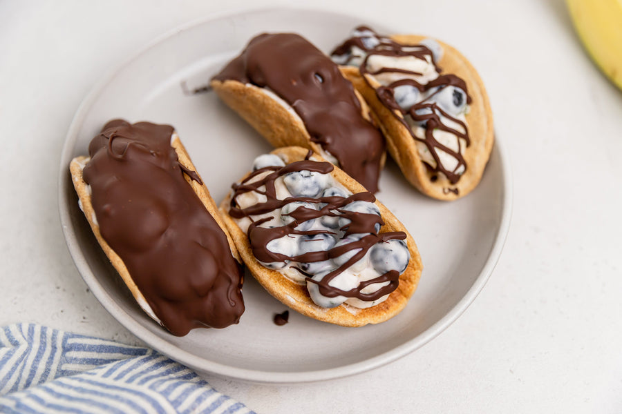 Pancake Dessert Tacos