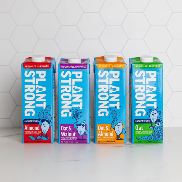 All New! PLANTSTRONG Milks are Coming Soon!