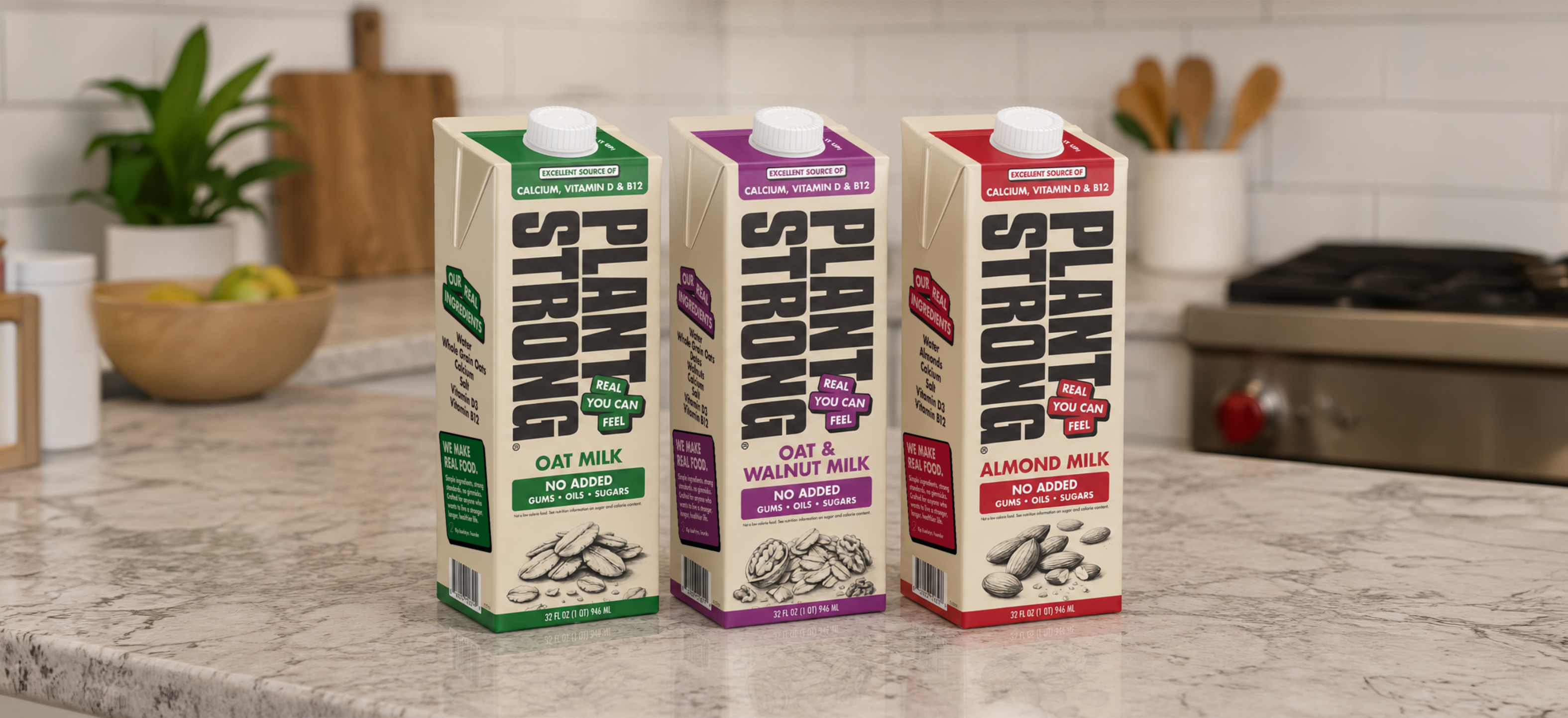 Introducing Our Updated Plant Strong Milks
