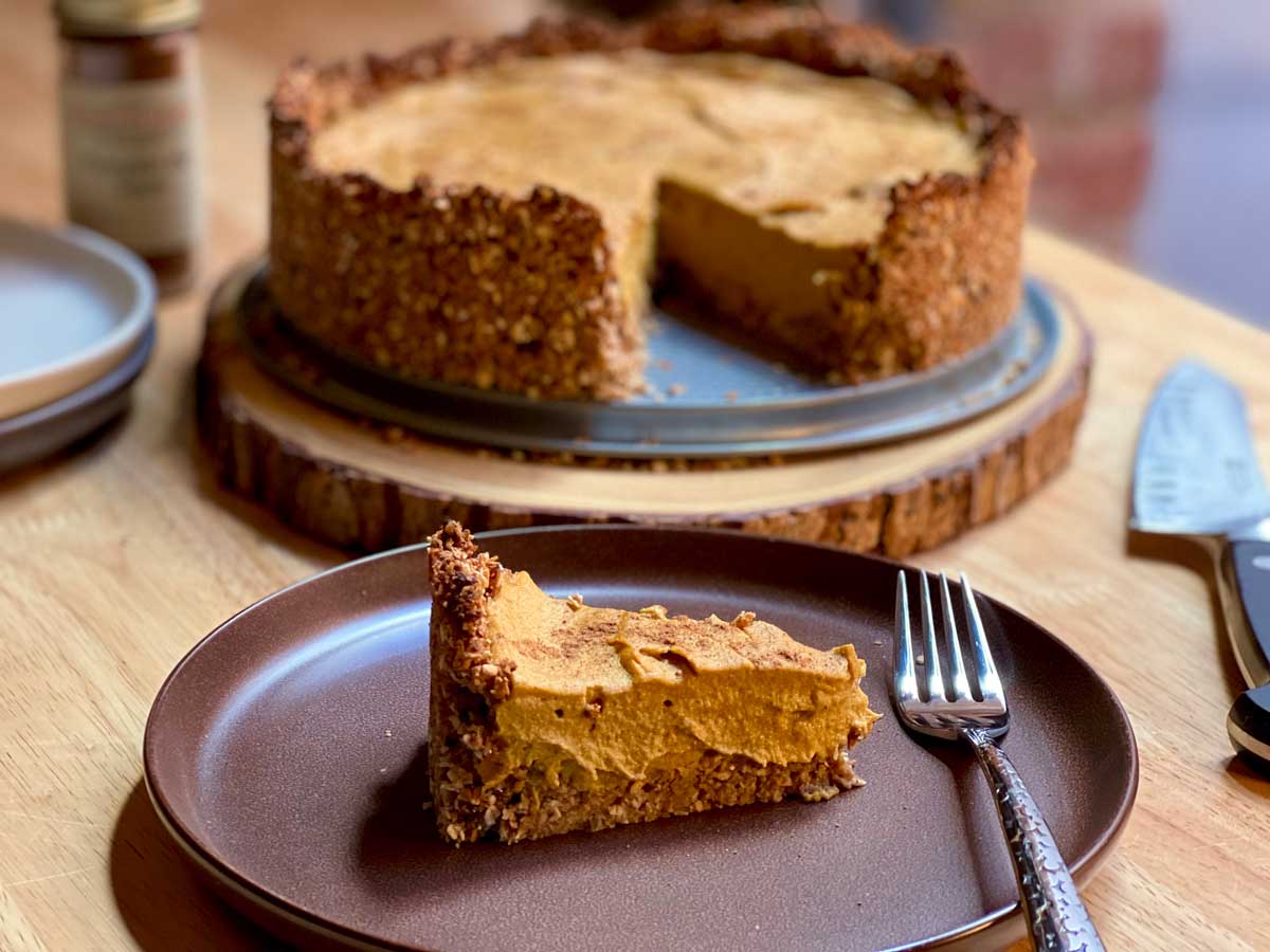 PLANTSTRONG Pumpkin Pie and PLANTSTRONG Pumpkin Parfaits (nut free)