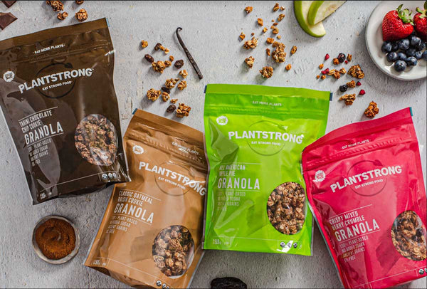 Introducing the all new PLANTSTRONG Foods