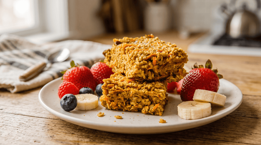 Carrot Cake Baked Oatmeal