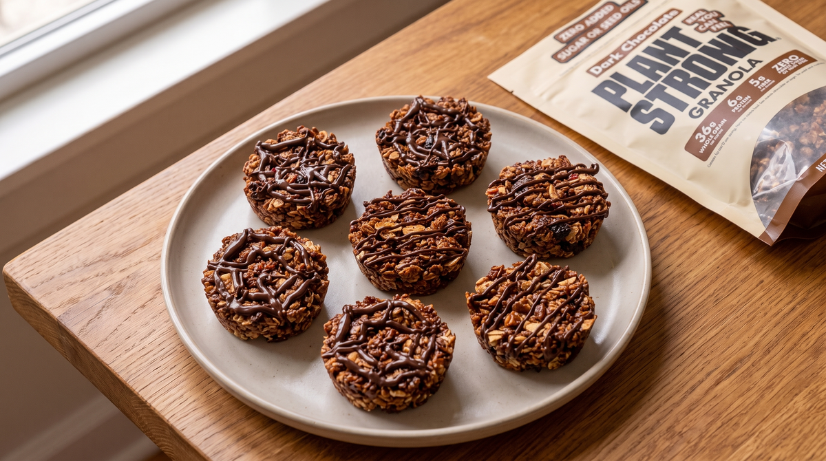 Chocolate Granola Cups