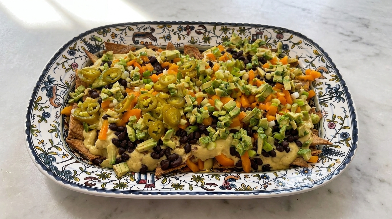 Pizza Crust Nachos