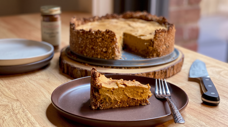 Healthy Pumpkin Pie