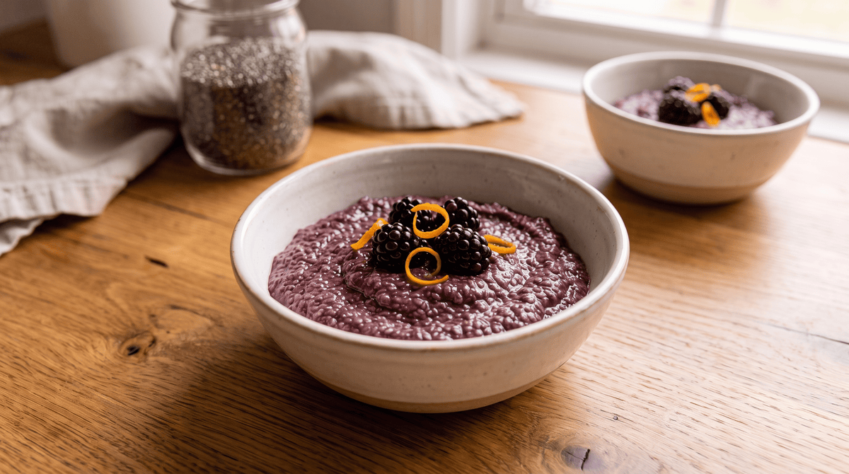 Tart Cherry Chia Pudding
