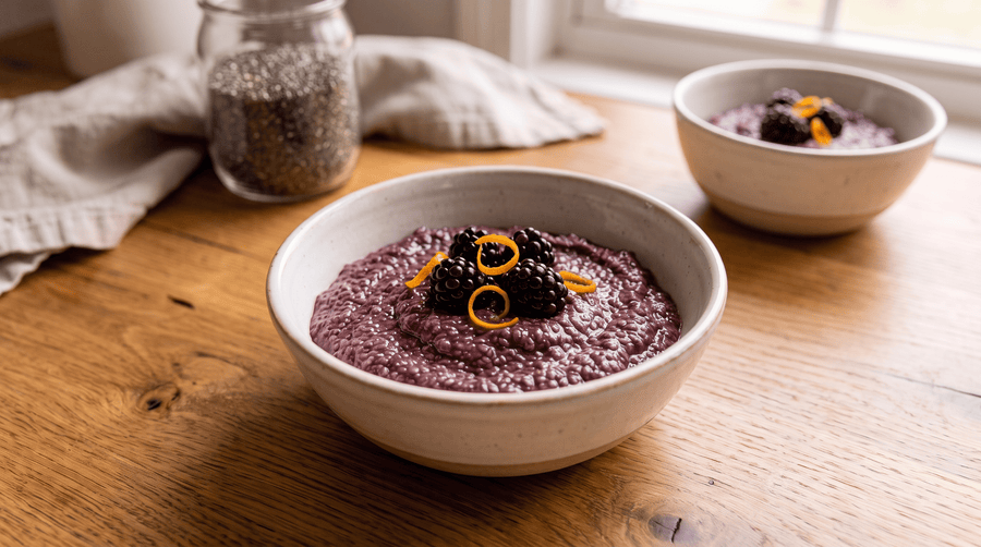 Tart Cherry Chia Pudding