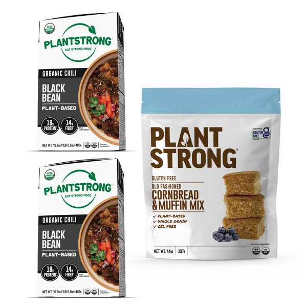 Black Bean Chili & Gluten Free Cornbread Bundle