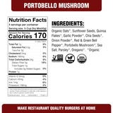 Skillet Burgers - 2 Packages Portobello Mushroom