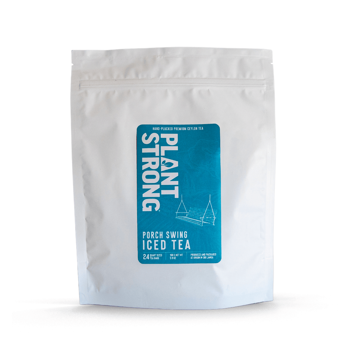 Iced Tea Pouches Porch Swing Black Tea (Makes 24 Quarts) - Plant Strong