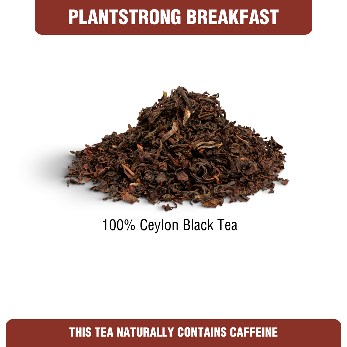 Plant Strong English Breakfast Tea Tin