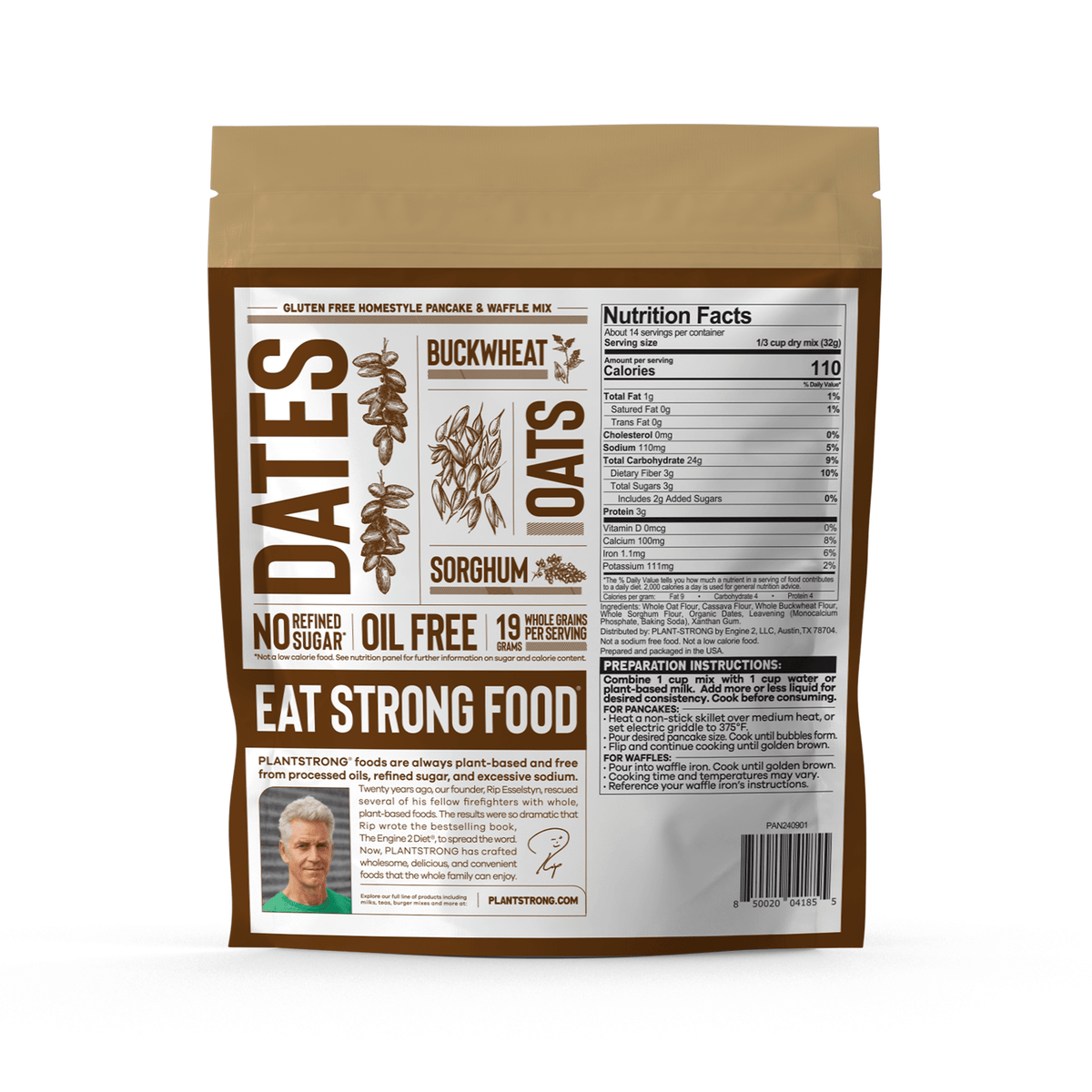 Homestyle Gluten Free Pancake & Waffle Mix - Plant Strong