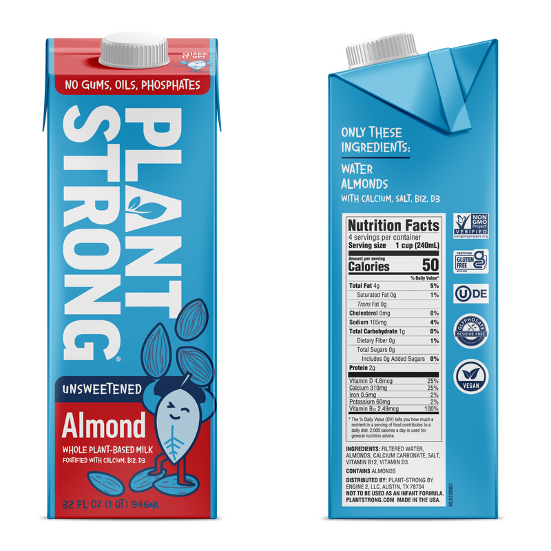 MILK - Unsweetened Almond