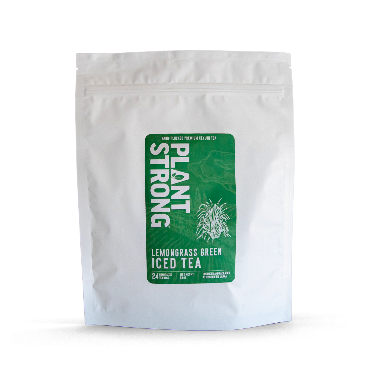 Iced Tea Pouches Lemongrass Green (Makes 24 Quarts)