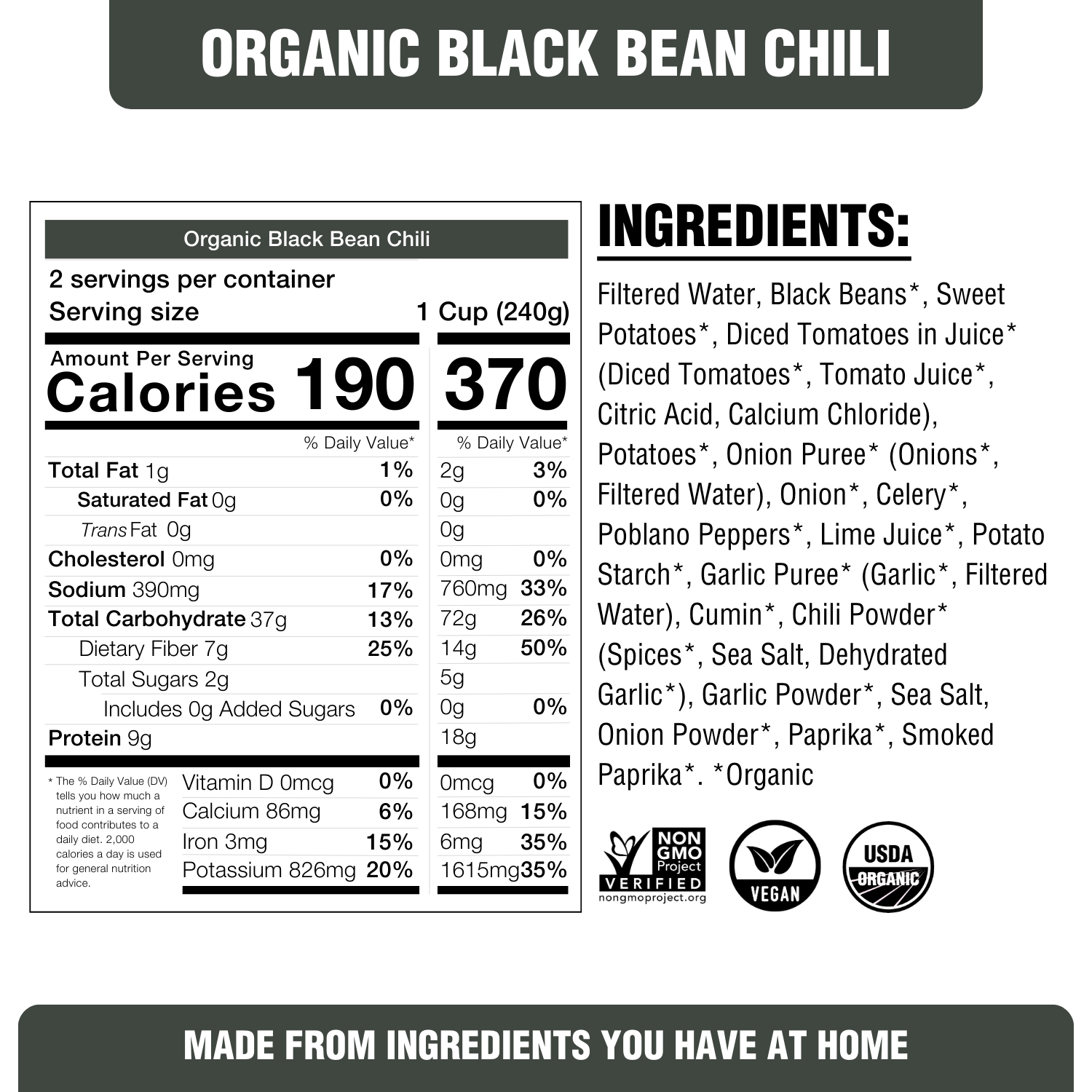 Black Bean Chili