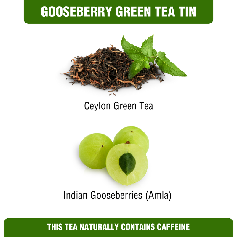 Gooseberry Green Tea Tin