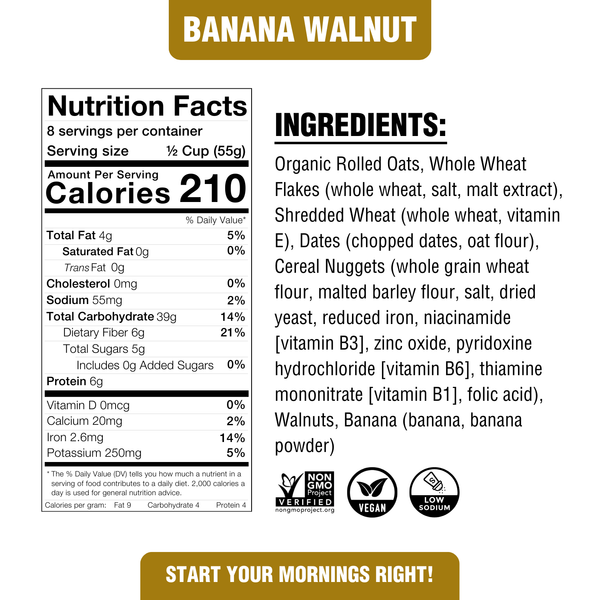 Rip's Big Bowl - Banana Walnut Cereal