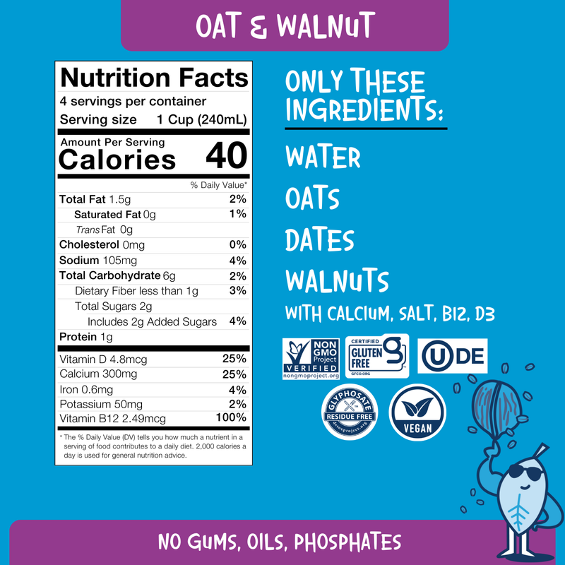 MILK - Oat & Walnut (12-Pack)