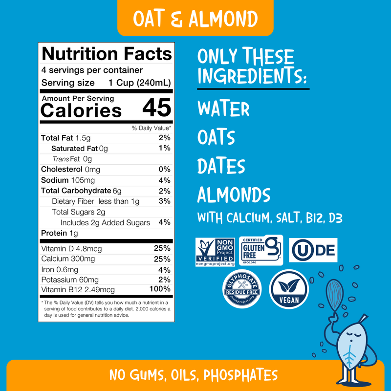 Milk - Oat & Almond (2-pack)