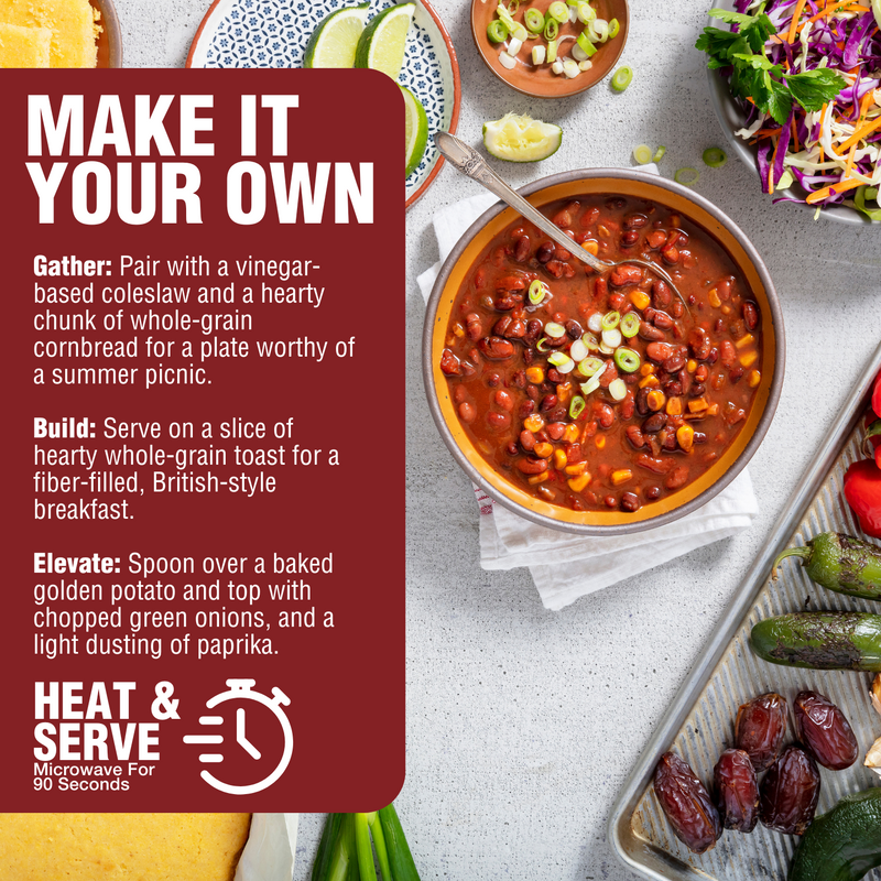 Sweet & Smoky Chili & Old-Fashioned Cornbread Bundle