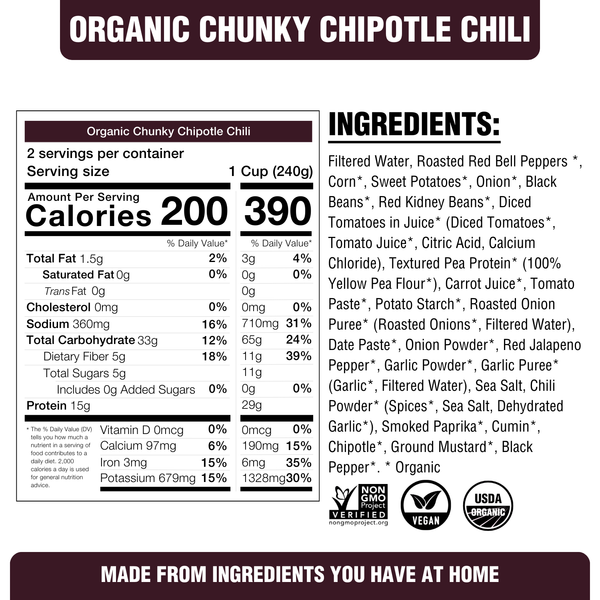 Chunky Chipotle Chili (6 Pack)