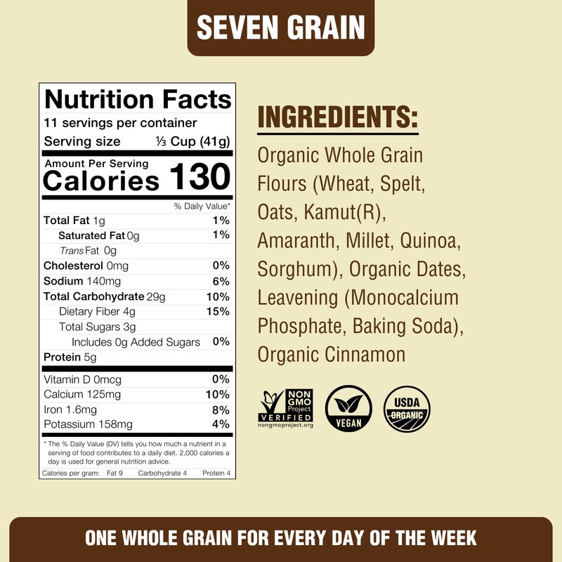 Seven Grain Pancake & Waffle Mix (2-Pack)