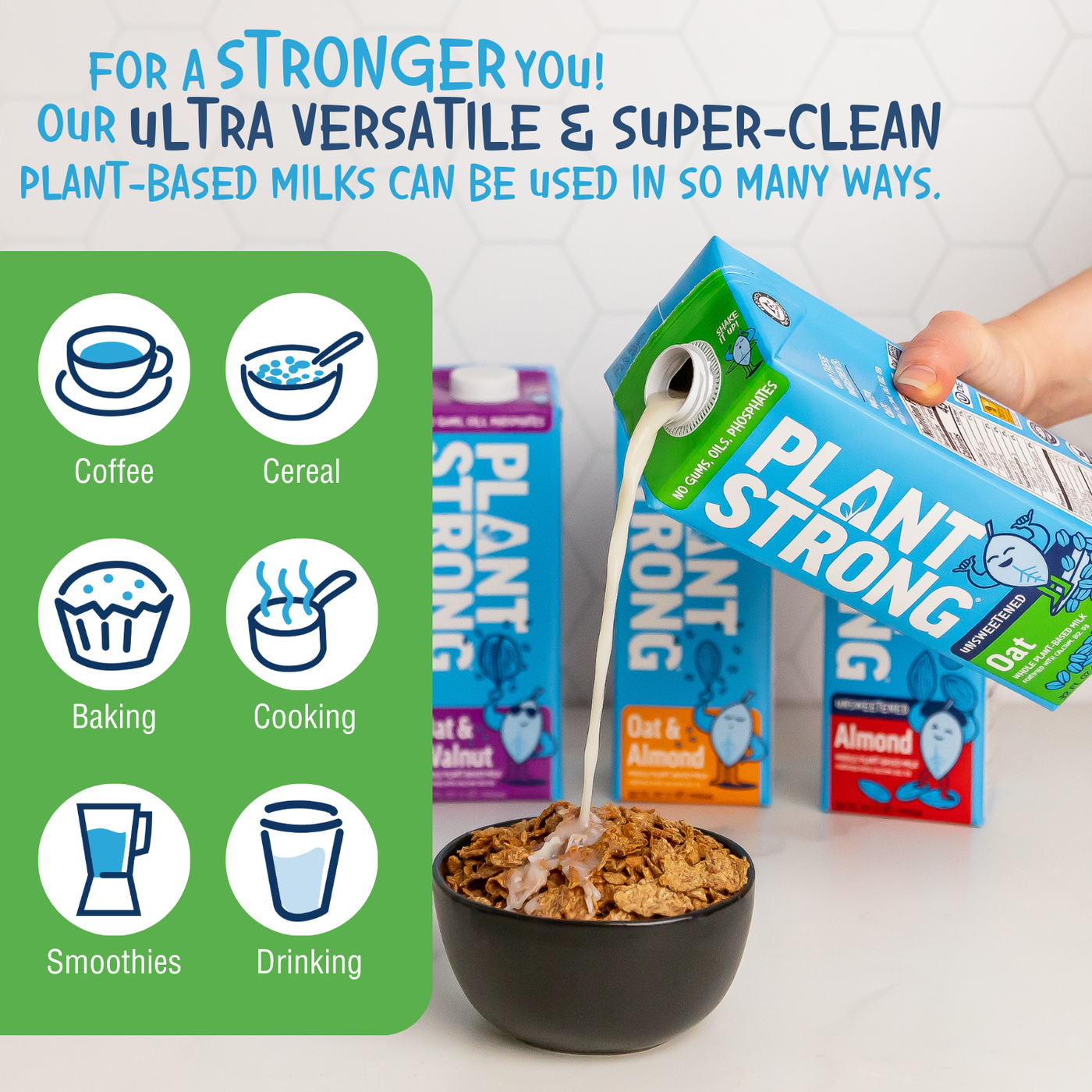plant based milk without seed oil Unsweetened Gluten-Free Oat Milk Without Oil or Sugar