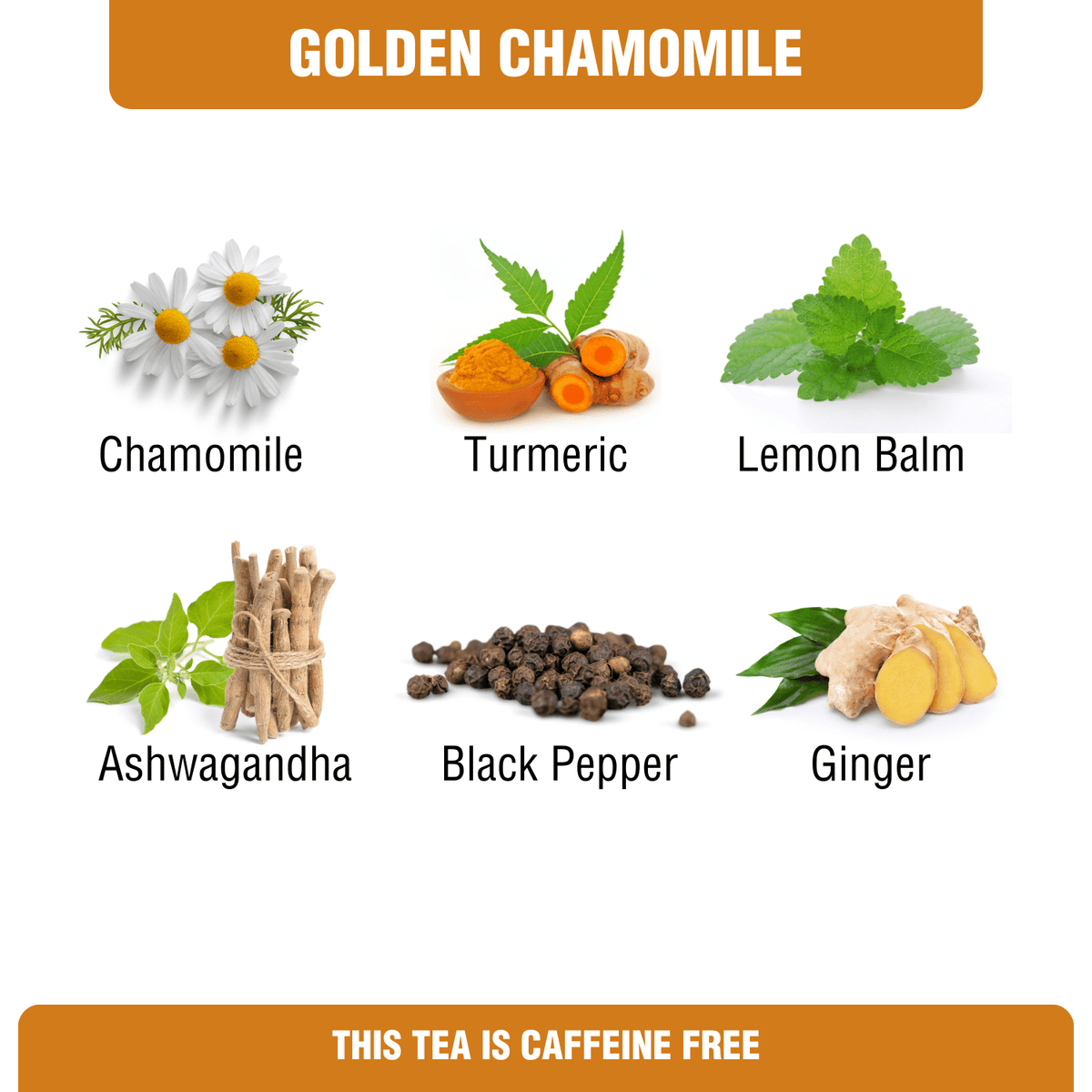 Golden Chamomile Tea Pouch - Plant Strong