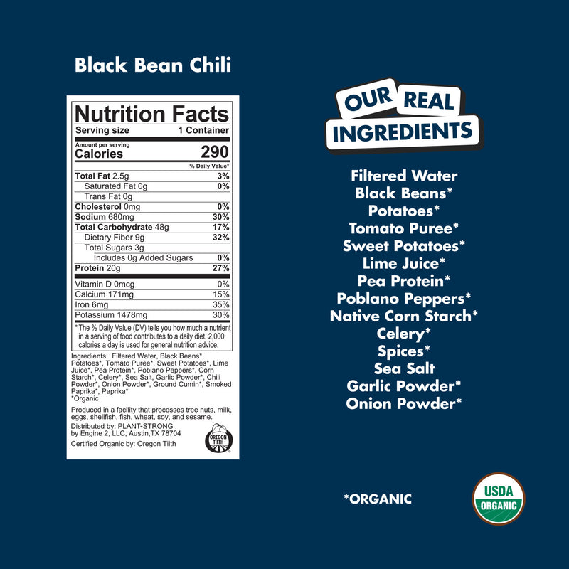 NEW! Black Bean Chili