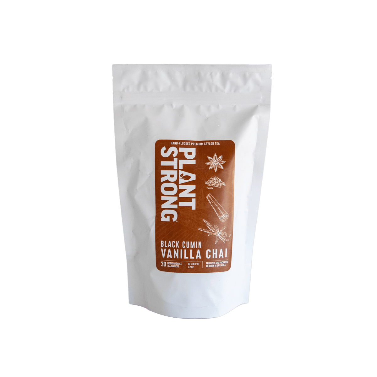 Black Cumin Vanilla Chai Tea Pouch - Plant Strong