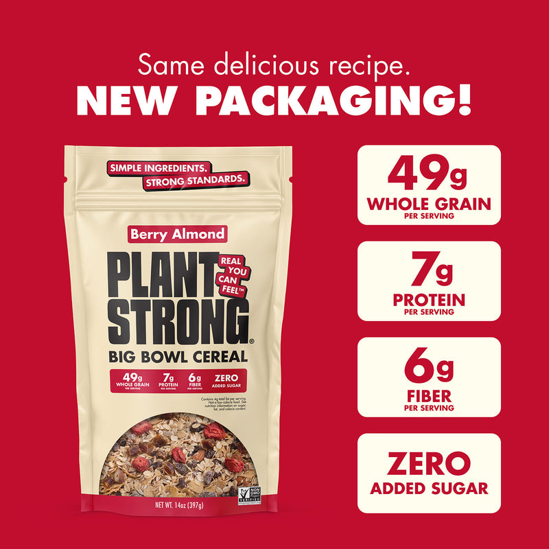 NEW! Big Bowl Berry Almond Cereal