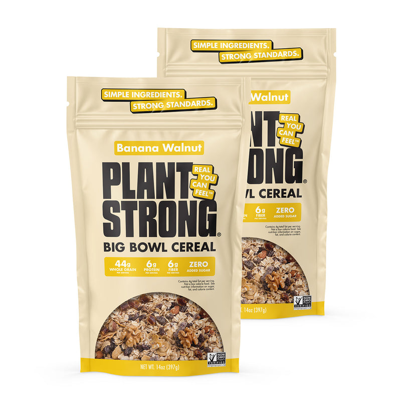 NEW! Big Bowl Banana Walnut Cereal